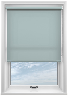 Roma, Aqua Haze - Twist&Fit Roller Blind